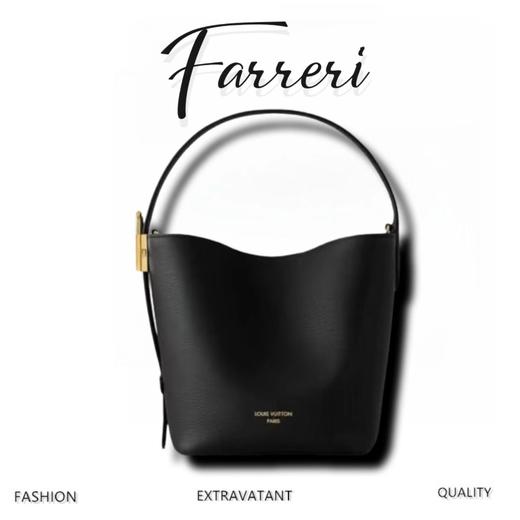 驴家M25543黑全皮 水桶 商品图0