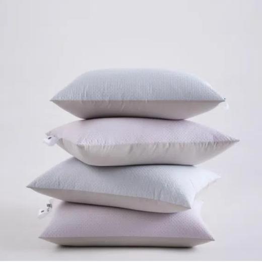 GRACE SPACE格调空间 浅蓝蓬弹纤维枕 亲肤抗菌枕头 商品图2