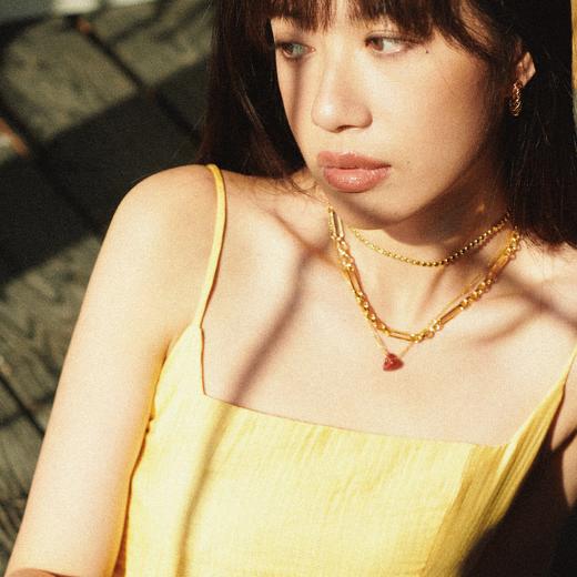 【刘宇同款】alodia.co 品牌直发 圆点项链 简约百搭叠戴多用途项链长期主义 商品图3