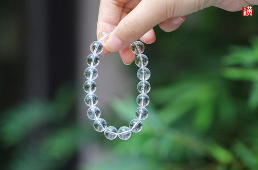 白水晶手串，珠径10mm，赠证书 商品图0