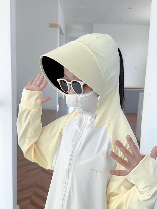 【YW】无忧购79元3件儿童防晒连帽带帽檐拼接撞色910（截单后3-5天发货) 商品图11