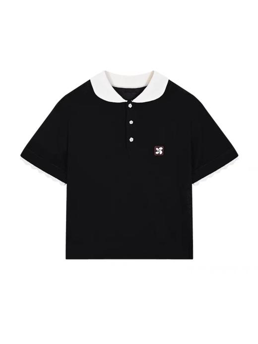 早乙女惠子saotome/STMTX12353/彼得潘领针织polo 商品图3