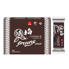光明牌（Guang Ming Pai）大白兔 奶油话梅糖棒冰 70g*6支 冰淇淋棒冰 家庭装冰激凌 冷饮