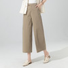 「自」全新升级【铂金会员183/天猫239/差价56】(21909)洛诗琳夏季薄款阔腿裤2025棉质高腰显瘦九分休闲直筒裤女 商品缩略图3