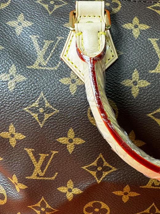 LOUIS VUITTON Speedy 25 百搭便携通勤淑女经典老花 帆布 枕头包单肩包手提包 25 女款 棕色 无肩带 商品图6
