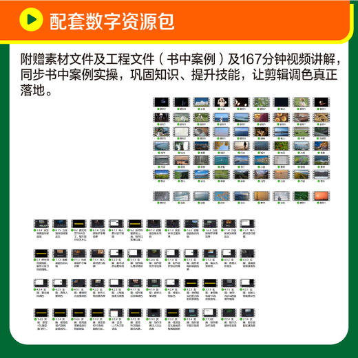 新手学达芬奇DaVinci Resolve快速通 达芬奇软件视频教程书视频剪辑入门学习实战教学调色影视后期编辑 商品图4