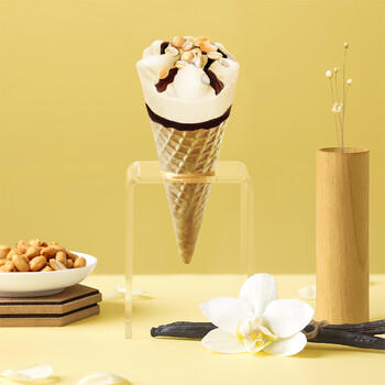 雀巢冰淇淋花心筒甜筒香草味64g*6支冰激凌 雪糕 0反式脂肪酸 商品图2