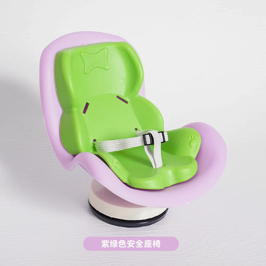 【呆萌可爱，乐趣驾驶~】labubu拉布布宝宝椅 安全座椅 车载出风口装饰件 棉花labubu娃娃车内座椅-QQ 商品图9