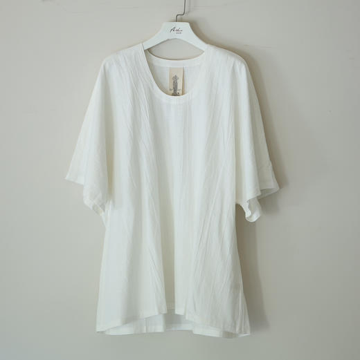 EnAvant 亚麻围裙式短袖衬衫 商品图0