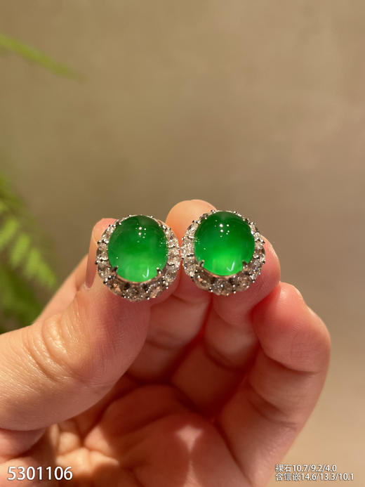 绿蛋耳钉【5301106】具体价格微信咨询 商品图2