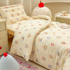 自然醒A类幼儿园全棉双层纱套件三件套六件套纯棉儿童被褥宝宝午睡床品JY 商品缩略图5