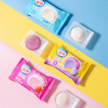 雀巢冰淇淋糯米糍雪糍30g*6（草莓*2香草*2芋泥*2）Q弹雪糕 商品图2