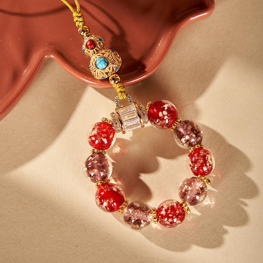 大英博物馆 东方梦境系列 景泰蓝九紫离火手机绳 商品图3