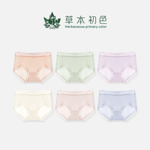 草本初色聚乳酸轻薄裤速干胶囊内裤602款 商品图2