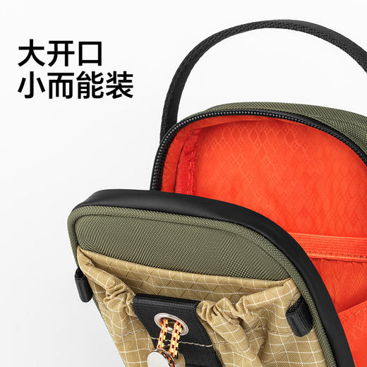 Ulanzi优篮子 NC-02多功能轻量小挎包手机Action运动相机Pocket3休闲斜挎包CCD户外街拍数码配件收纳单肩包 商品图3