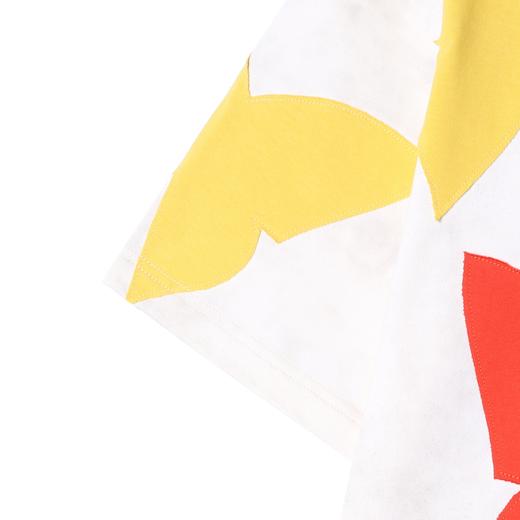 T4044夏季高级感新款男士潮牌撞色贴布蝴蝶设计短袖T恤满天星圆领上衣 商品图4