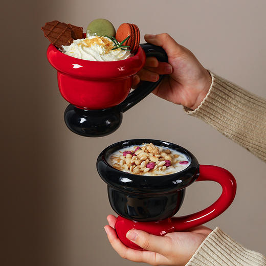 【范特西创意陶瓷马克杯】ins风伴手礼情侣水杯礼物 办公室高颜值雪糕杯马克杯礼品 商品图1