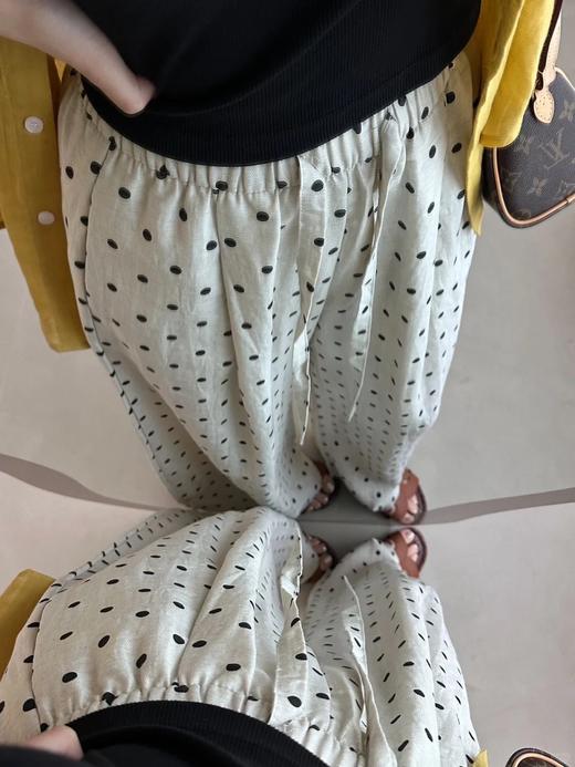 ​【天丝亚麻氧气裤】亚麻➕莱赛尔纤维的王炸组合❗️老钱风进阶版✔️自带松弛随意感，⁡巨透气凉爽❗ ❗️ 商品图3