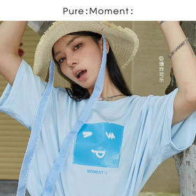 【商场同款】麦檬夏亲肤宽松舒适T恤4F4100961