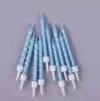 珠光蓝小蜡烛*1个 商品图0