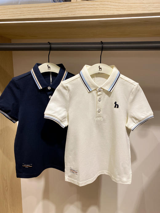 【春上新】8楼哈吉斯   短袖polo衫  吊牌价：529     活动价：423 商品图0