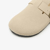 【限时秒杀】西遇复古勃肯鞋半拖女新款早春包头休闲一脚蹬白色软木勃肯鞋D0047446 商品缩略图5