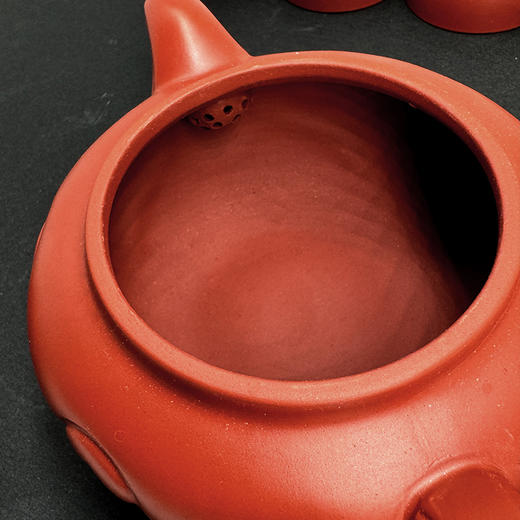 《如意中华·团圆壶》紫砂套 一壶四杯 曹洪喜大师亲创 商品图4