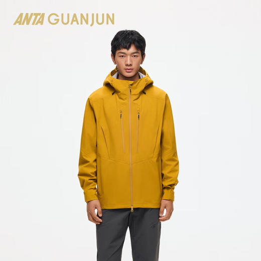 安踏【林孝埈同款】冠军GORE-TEX黑标男士新款山锋3L冲锋衣152540601 商品图0