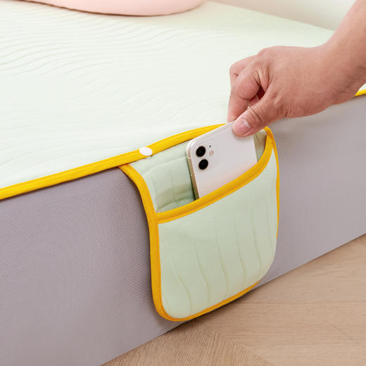 【品牌直发】加倍生活 A类锦纶瞬间凉感凉席床席款 锦纶，真凉感！5D蜂窝层透气层山野瓜凉席 可机洗水洗 躺Dao同款式 商品图3