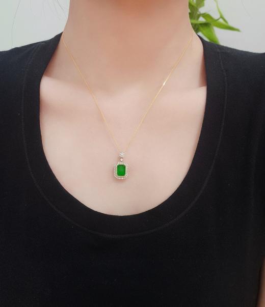 2.6ct刻面祖母绿吊坠 商品图4