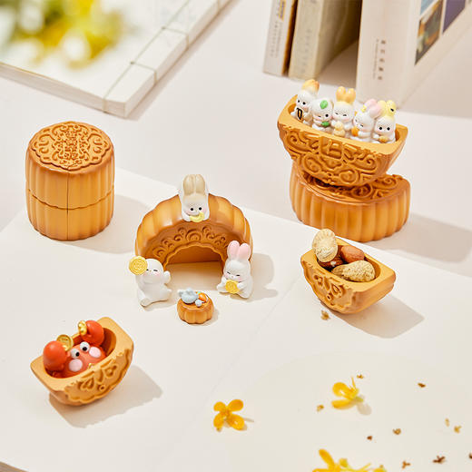 【故宫摆件】2025年月满中秋月饼限定摆件博物馆文创毕业礼物伴手礼 商品图3