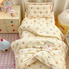 自然醒A类幼儿园全棉双层纱套件三件套六件套纯棉儿童被褥宝宝午睡床品JY 商品缩略图7