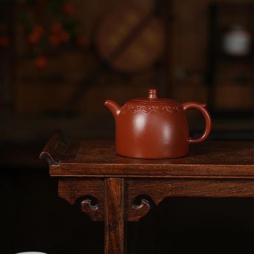 龙德堂陶艺 汤宣武制《井栏》180cc 原矿大红袍  库存请咨询客服 商品图0