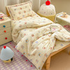 自然醒A类幼儿园全棉双层纱套件三件套六件套纯棉儿童被褥宝宝午睡床品JY 商品缩略图8