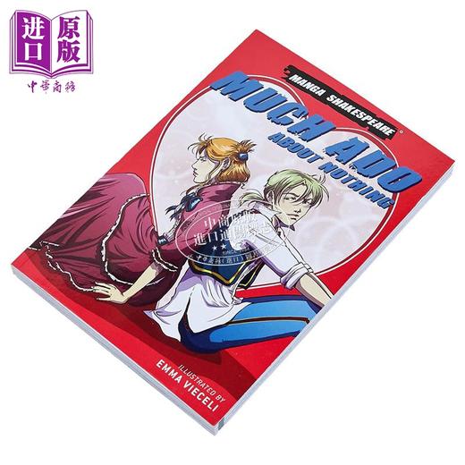 预售 【中商原版】无事生非 漫画莎士比亚系列 Manga Shakespeare Much Ado About Nothing 英文原版 Emma Vieceli 商品图1