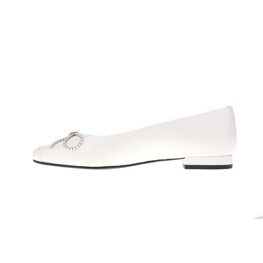 sheme水晶蝴蝶结平底女士单鞋可定制 商品图1