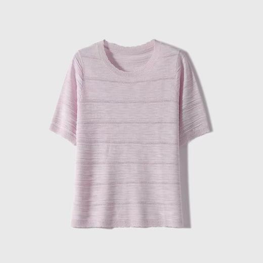 温柔治愈娴娴衫绝美淡紫肌理感莱赛尔衫 商品图14