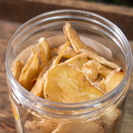 【云南昭通天麻干片】肉质肥厚 精选大片 颜色透亮 香醇味美 切片晒干 方便食用  100g/瓶 商品图5