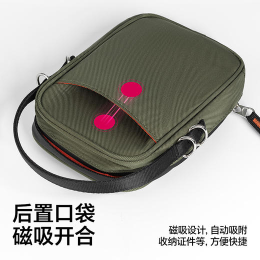 Ulanzi优篮子 NC-02多功能轻量小挎包手机Action运动相机Pocket3休闲斜挎包CCD户外街拍数码配件收纳单肩包 商品图5
