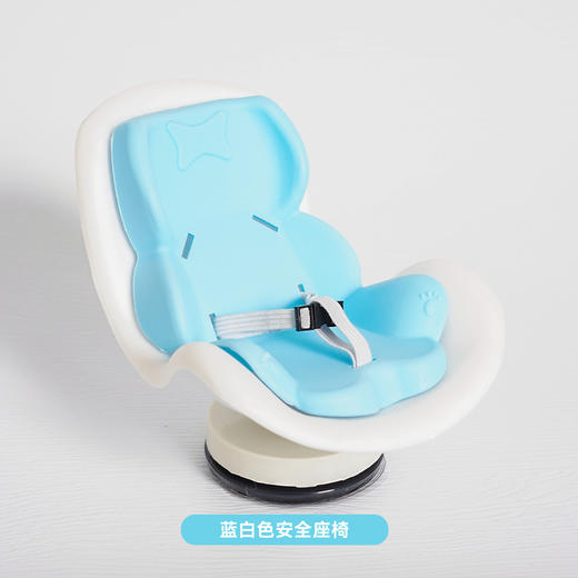 【呆萌可爱，乐趣驾驶~】labubu拉布布宝宝椅 安全座椅 车载出风口装饰件 棉花labubu娃娃车内座椅-QQ 商品图8