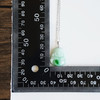 【天然正品】AU750白金镶天然细腻糯种白底飘阳绿佛公翡翠吊坠项链090425AH39 现售价：520(特价) 商品缩略图9