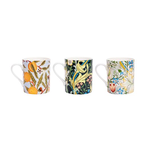 V&A博物馆威廉莫里斯系列 水果或石榴  金色百合  月光百合 骨瓷杯 商品图5