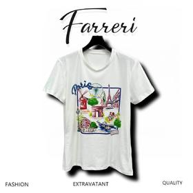 D家25夏季新款 图案印花短袖T恤