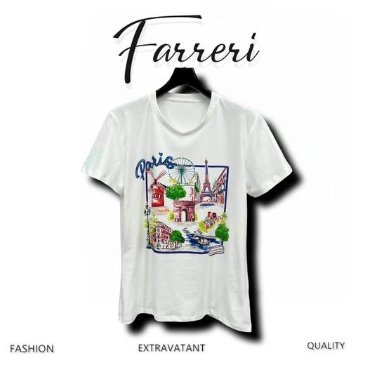 D家25夏季新款 图案印花短袖T恤 商品图0