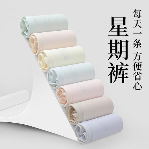 草本初色铂金莫代尔星期裤BK1619 商品图7