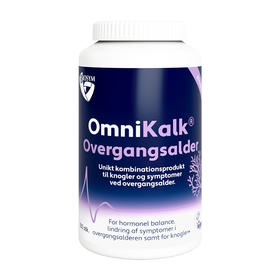 [丹麦]Biosym更年期钙片100粒. Biosym OmniKalk Overgangsalder 100 kap.