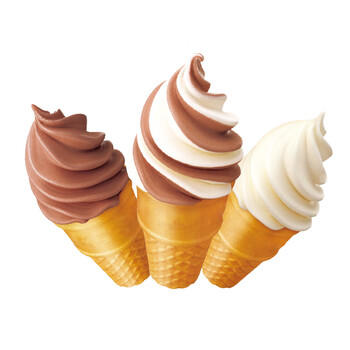 明治开心旋迷你雪糕筒（牛奶、巧克力、牛奶巧克力味冰淇淋）38g*6个 商品图0