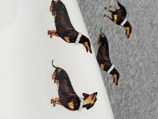 【高品质私服】【MG狗狗印花弹力短袖T恤】弹性十足却不紧绷，设计简约大方，辣妹出街必备款G1453-CC【无标出货 介意慎拍】 商品图13