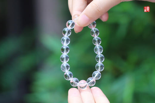 白水晶手串，珠径10mm，赠证书 商品图3