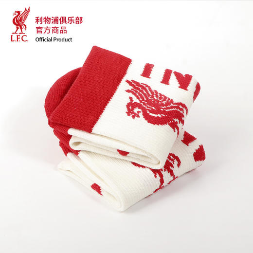 【官方正版】利物浦俱乐部 | 红白拼色提花休闲长袜四季款球迷周边 商品图4
